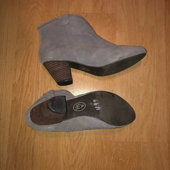 ASH grey suede western inspired boots - Picture 3 of 5